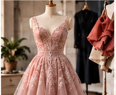 Custom couture fashion design